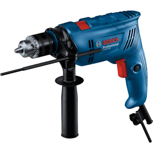 Bosch Professional GSB 600 Uç Setli Darbeli Matkap ve 100 Parça Aksesuar Seti - 06011A0321