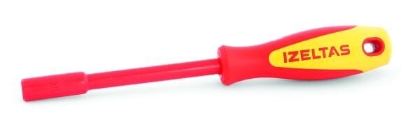 İzeltaş 1000V Süngüsü İzoleli Manyetik Bits Tutucu Tornavida 6.3 x 120 mm - 4783196120