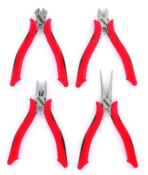 İzeltaş 4 Parça Elektronikçi Keski ve Pense Seti - 3560002104