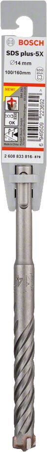 Bosch Matkap Ucu Sds-Plus-5X 14*160 Mm 2608833816