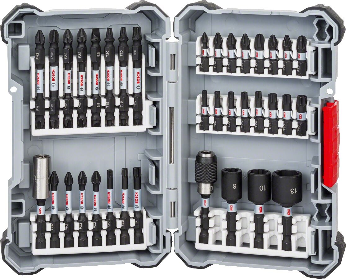 Bosch Impactctrl Vıdalama Ucu Setı 36 Lı 2608522365