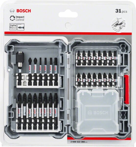 Bosch Impactctrl Vıdalama Ucu Setı 35 Lı 2608522366