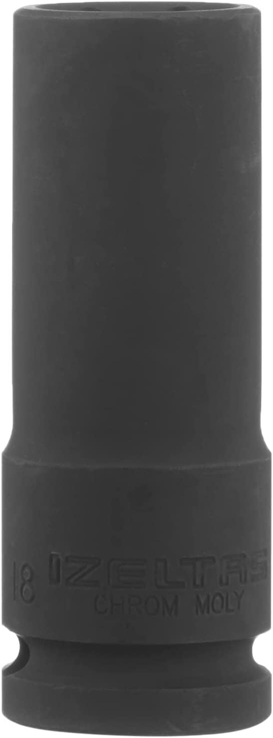 İzeltaş 1/2'' Altı Köşe Havalı Derin Lokma Anahtar 18 mm - 1108067018