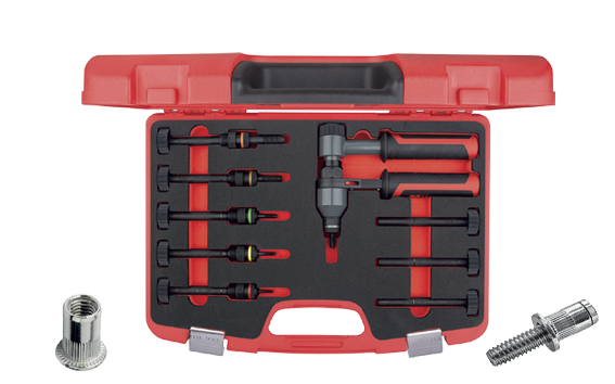 Ceta Form Cırcırlı Perçin Tabancası Takımı (Somun Perçin/Kör Somun Perçin) (M4 - M12) - R03K-RTC