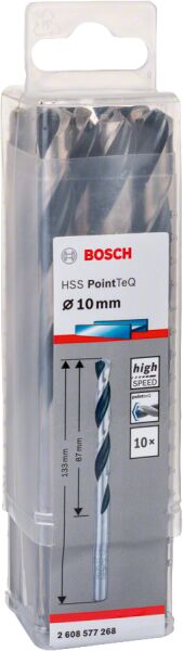 Bosch Hss-Poınttec 10.0 Mm 10Lu Paket 2608577268