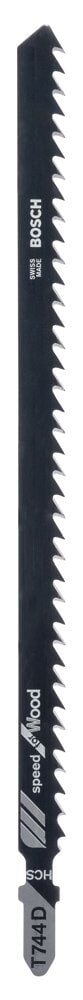 Bosch - Hızlı Kesim Serisi Ahşap İçin T 744 D Dekupaj Testeresi Bıçağı - 3'Li Paket