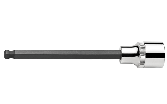 Ceta Form 1/2'' Topbaşlı Allen Uçlu Lokma (Ekstra Uzun Tip) 8 x 140 mm - C28S-HB08XL