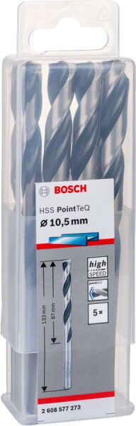 Bosch Hss-Poınttec 10.5 Mm 5Lı Paket 2608577273