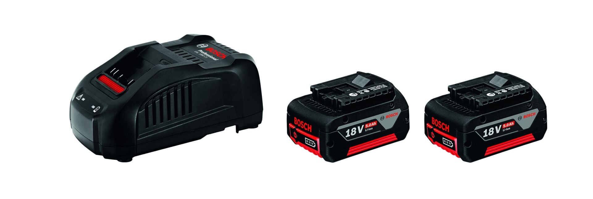 Bosch Professional Başlangıç Seti (GAL1880 CV + 2 x 18V 5.0 Ah) - 1600A00B8J