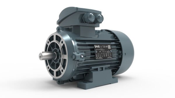 Volt Monofaze Elektrik Motoru 0.25 Kw 1500D/D Mon. 71 Gövde B34