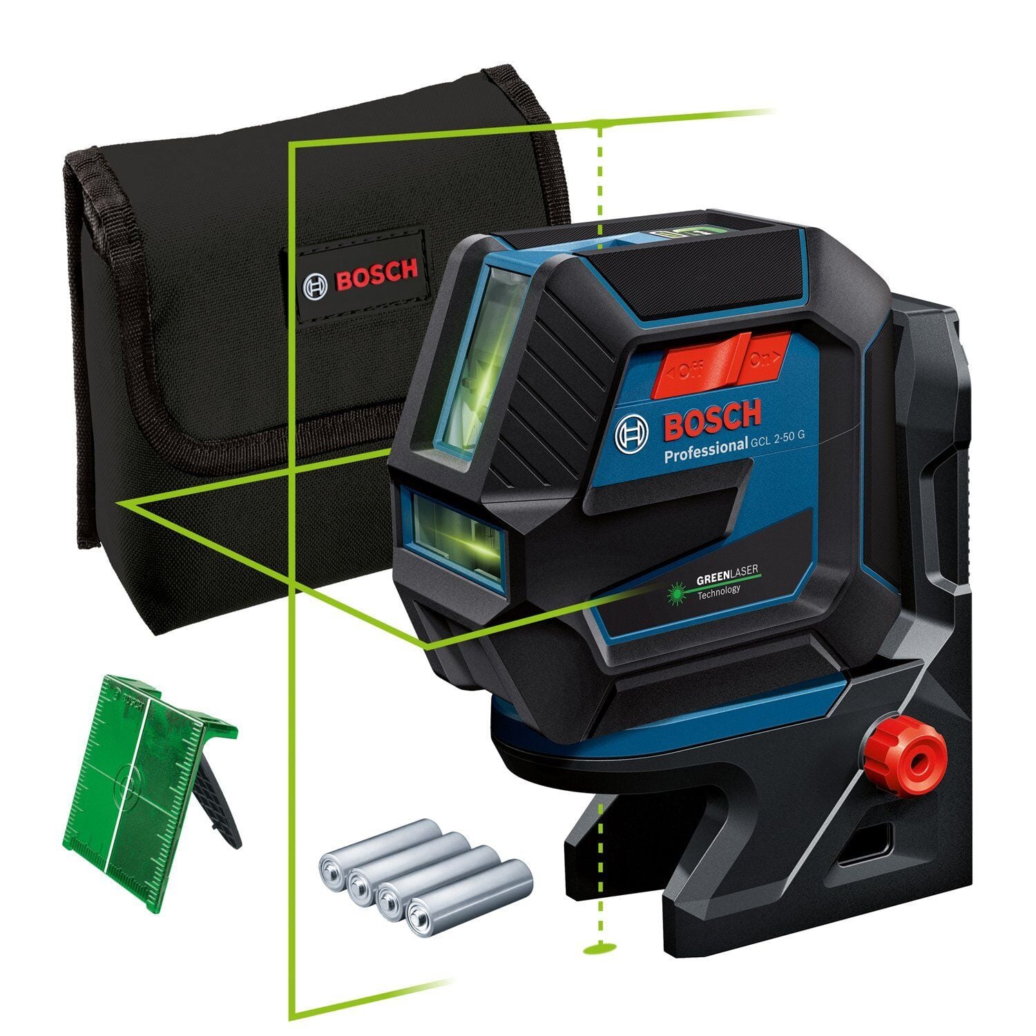 Bosch Professional GCL 2-50 G Çizgi Hizalama Lazeri + RM10 - 0601066M00