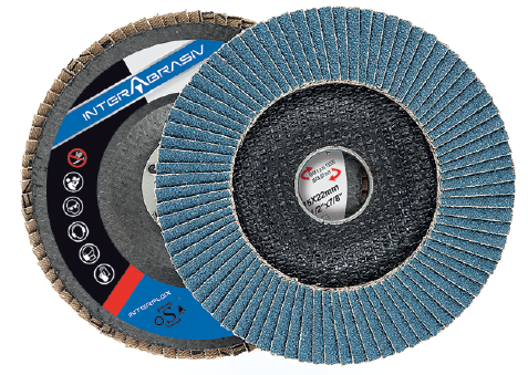 Interflex 180 mm Zc421X Flap Disk Zımpara 60 kum
