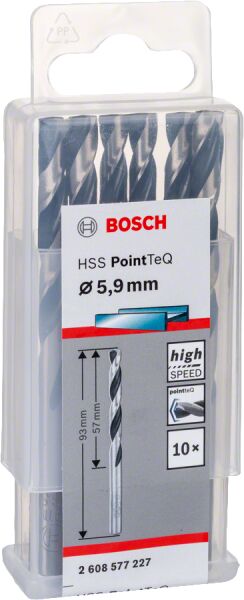 Bosch - HSS-PointeQ Metal Matkap Ucu 5,9 mm 10'lu