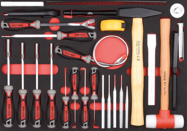 Ceta Form 36 Parça Alet Seti (EVA'lı) - FLR-E36