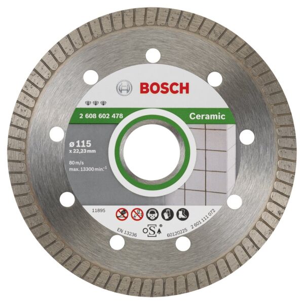 Bosch Best For Ceramıc Extraclean Turbo 115 Mm 2608602478