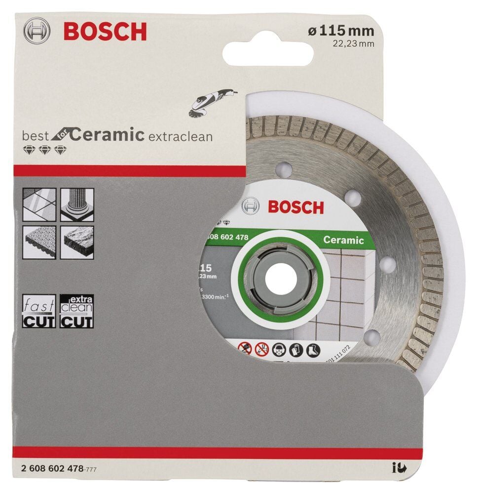 Bosch Best For Ceramıc Extraclean Turbo 115 Mm 2608602478
