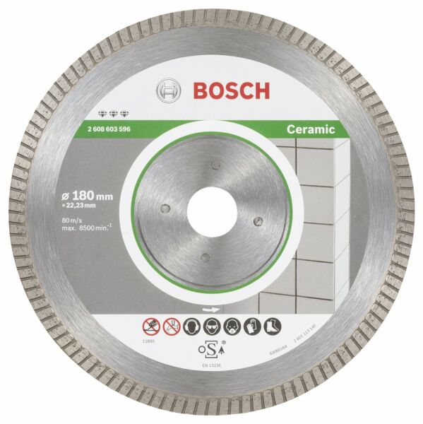 Bosch Best For Ceramıc Extraclean Turbo 180 Mm 2608603596