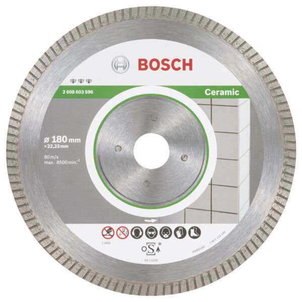 Bosch Best For Ceramıc Extraclean Turbo 180 Mm 2608603596