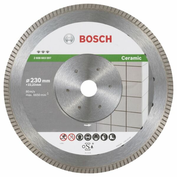 Bosch Best For Ceramıc Extraclean Turbo 230 Mm 2608603597
