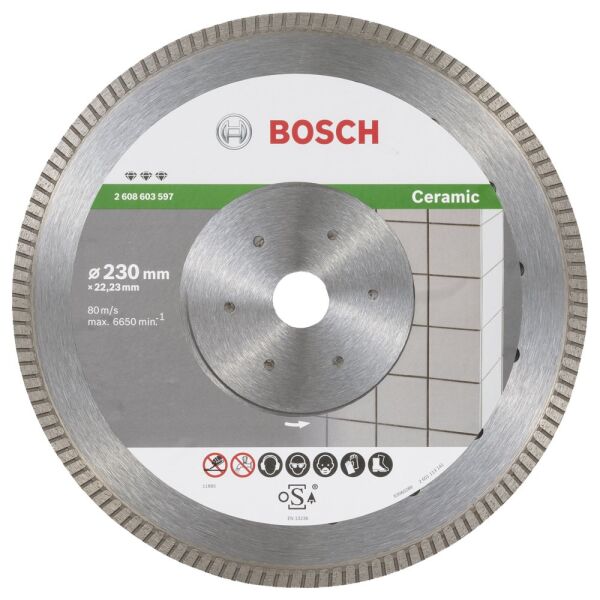Bosch Best For Ceramıc Extraclean Turbo 230 Mm 2608603597