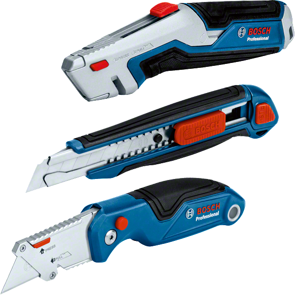 Bosch Profesyonel Maket Bıçağı Seti 3 Parça - 1600A027M4