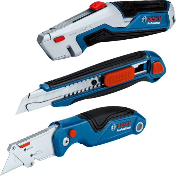 Bosch Profesyonel Maket Bıçağı Seti 3 Parça - 1600A027M4