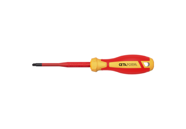 Ceta Form C-Plus Slimline 1000V Düz Uçlu Tornavida 4,0 x 100 mm - G01S-040-100