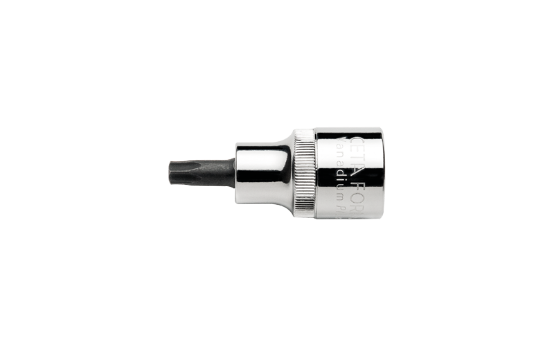 1/2'' Delikli Torx Uçlu Lokma (Kısa Tip) T30 x 55 mm