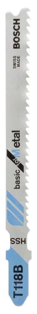Bosch Dekupaj Bıcagı Basıcformetal T118B 5 Lı 2608631014