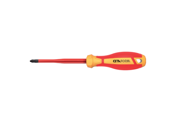 Ceta Form C-Plus Slimline 1000V Yıldız Uçlu Tornavida PH2 x 100 mm - G02S-002-100