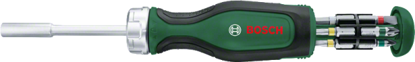 Bosch 12 Uçlu Cırcırlı Tornavida (Uç Hazneli) - 1600A027PP
