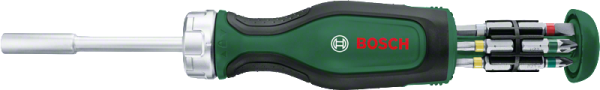 Bosch 12 Uçlu Cırcırlı Tornavida (Uç Hazneli) - 1600A027PP