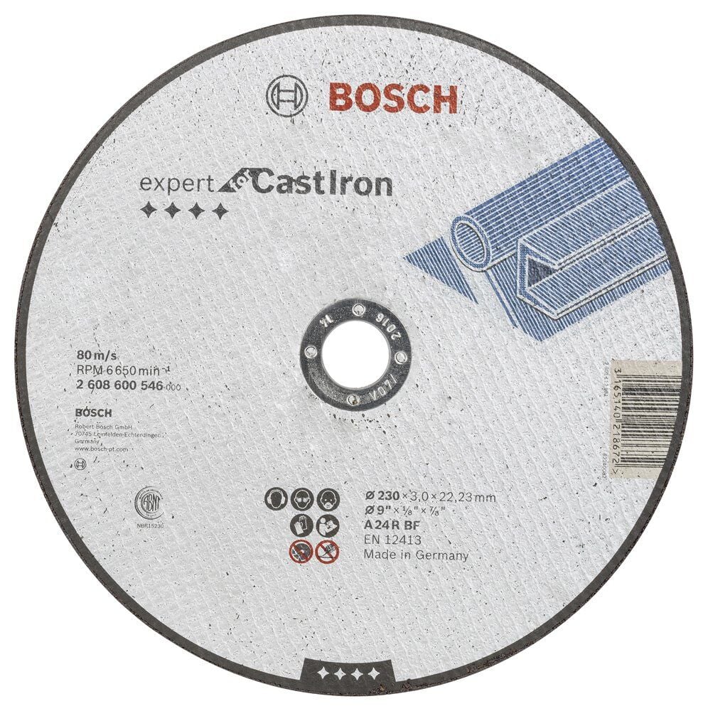 Bosch 230*3,0 Mm Expert For Cast Iron Düz 2608600546