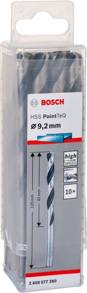 Bosch - HSS-PointeQ Metal Matkap Ucu 9,2 mm 10'lu