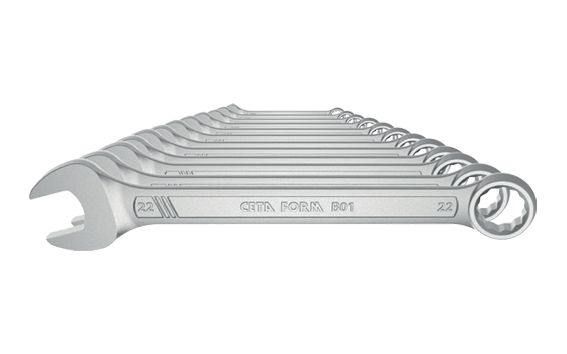 Ceta Form 12 Parça Kombine Anahtar Takımı (Karton Kutulu) - B01-B12