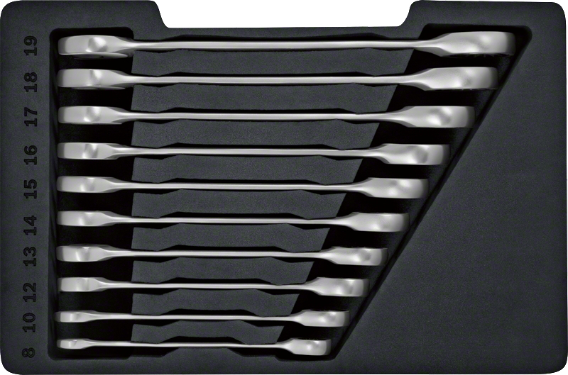 Bosch Profesyonel Anahtar Takımı 10 Parça - 1600A02AU0