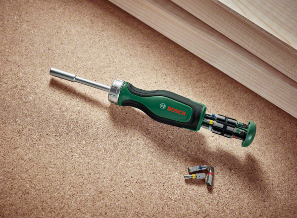 Bosch 12 Uçlu Cırcırlı Tornavida - 1600A02BX2