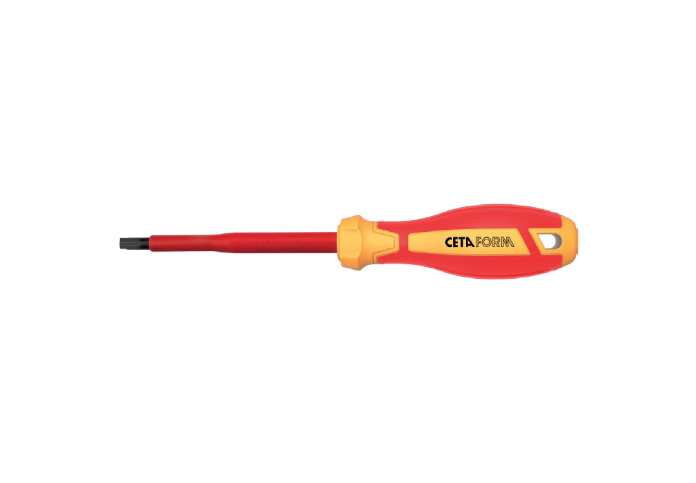 Ceta Form C-Plus 1000V Torx Uçlu Tornavida (VDE) T10 x 100 mm - G04-010-100