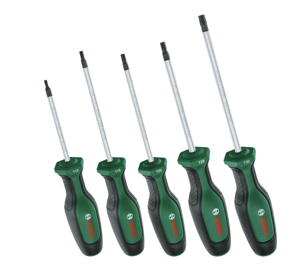 Bosch 5 Parça Torx Tornavida Seti - 1600A02BX6
