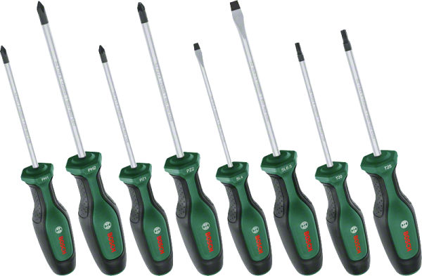 Bosch 8 Parça Tornavida Seti - 1600A02BX8