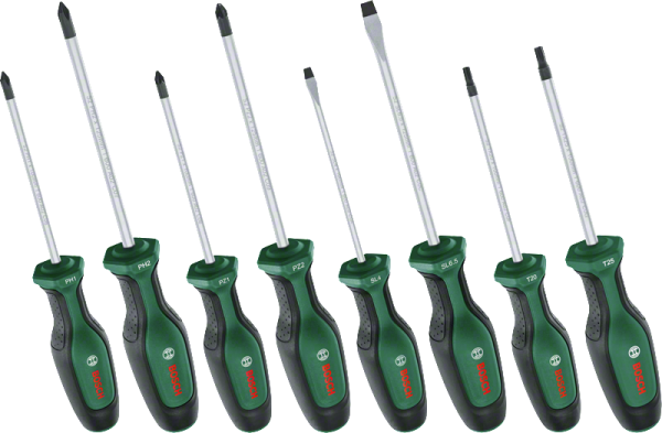 Bosch 8 Parça Tornavida Seti - 1600A02BX8