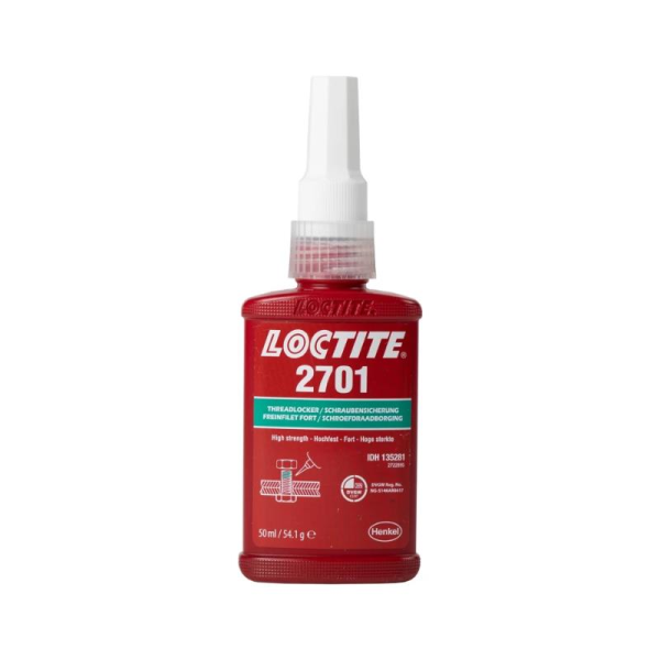 LOCTITE 2701 Vida Sabitleyici Yüksek Mukavemet 50 ml (2813180)