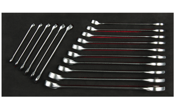 Ceta Form 16 Parça Kombine Anahtar Takımı (EVA'lı)  - B01-E16