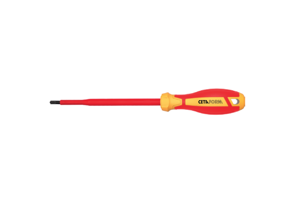 Ceta Form C-Plus 1000V Terminal Tornavidası (VDE) #2 x 100 mm - G05-002-100