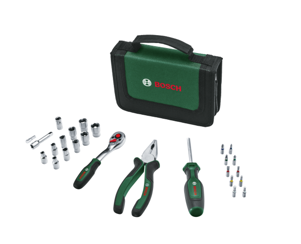 Bosch 26 Parça Taşınabilir El Aleti Seti - 1600A02BY2