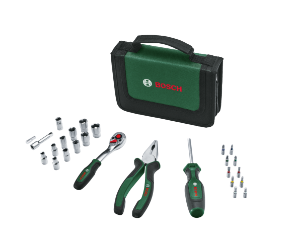 Bosch 26 Parça Taşınabilir El Aleti Seti - 1600A02BY2