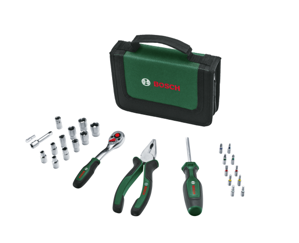 Bosch 26 Parça Taşınabilir El Aleti Seti - 1600A02BY2