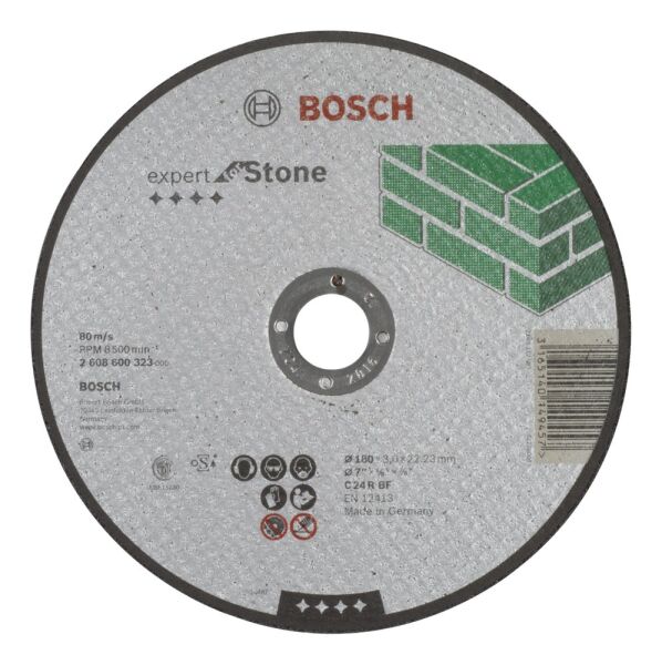 Bosch Exstone Kesme Tası 180*3,0 Mm Duz 2608600323