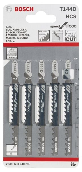 Bosch T 144 D Speed For Wood 5Lı 2608630040