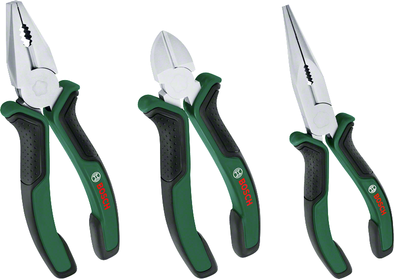 Bosch Pense Seti 3 Parça (Kargaburun, Yan Keski, Pense) - 1600A02C0S